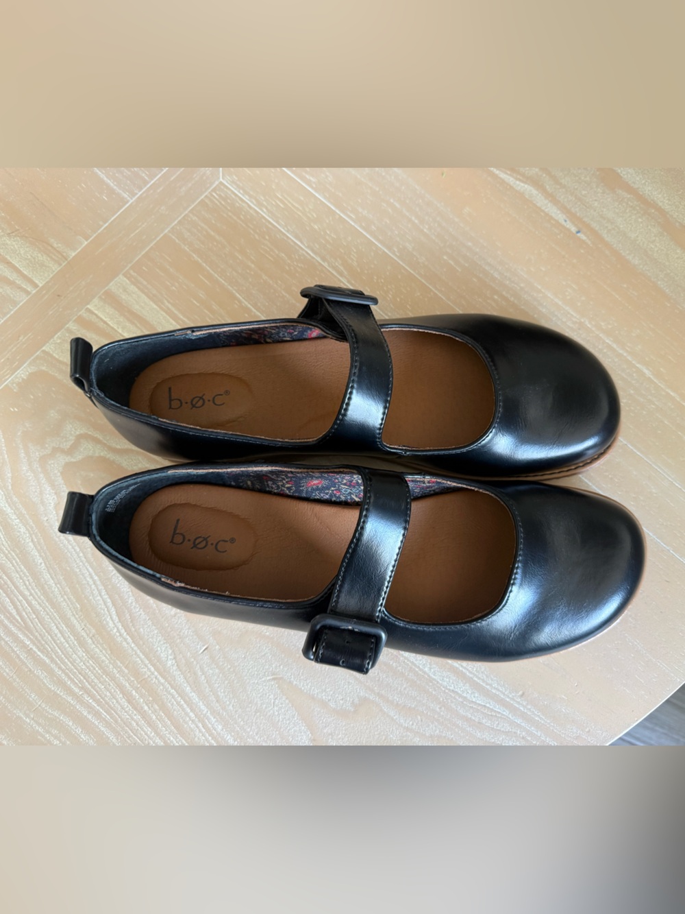 BOC by Born|Black Vegan Leather Mary Jane Shoes:Lara Mary,size 11•••NWT,Classic